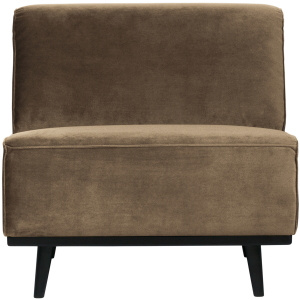 WOOOD 1-zits element Statement – Velvet – Taupe – 77x79x93 WOOOD 1-zits element Statement – Velvet – Taupe – 77x79x93