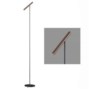 Artdelight vloerlamp Kansas – 1 lichts – 25 x 140 cm – zwart brons Artdelight vloerlamp Kansas – 1 lichts – 25 x 140 cm – zwart brons