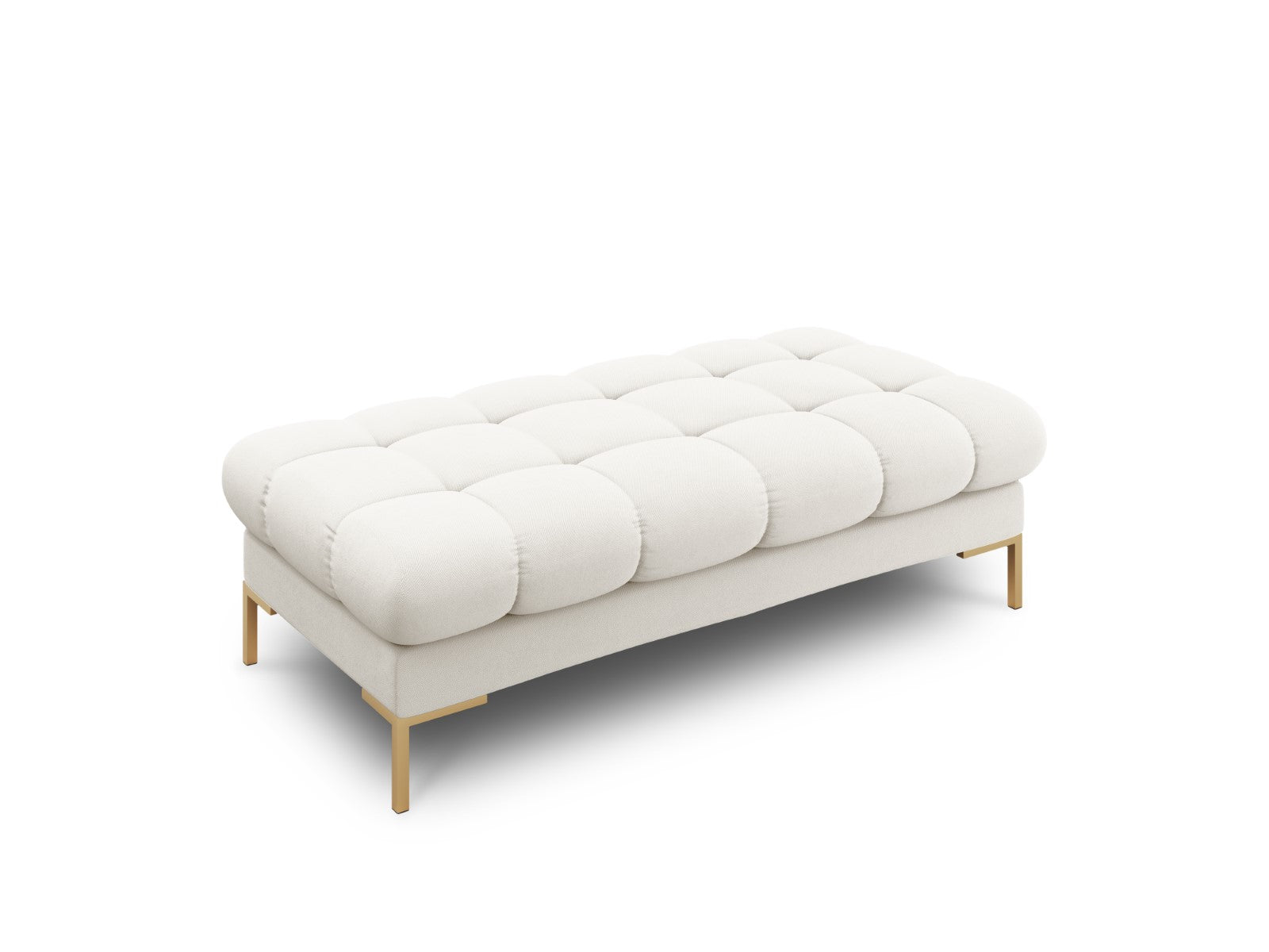 Cosmopolitan Design Bank Bali 2-zits, structurele stof, lichtbeige - 6