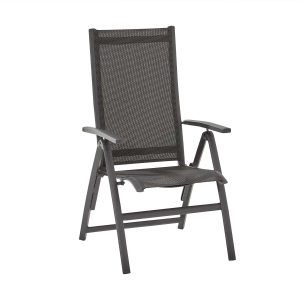 4 Seasons tuinstoel Cadiz – matt carbon verstelbaar 4 Seasons tuinstoel Cadiz – matt carbon verstelbaar