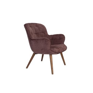 Dutchbone Lenn Fauteuil Plum – Paars