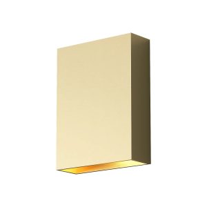 Artdelight wandlamp Memphis – 2 lichts – 4 x 16 cm – goud Artdelight wandlamp Memphis – 2 lichts – 4 x 16 cm – goud