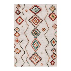 AFK Living vloerkleed Native – shaggy – veelkleurig – 80 x 150 cm AFK Living vloerkleed Native – shaggy – veelkleurig – 80 x 150 cm