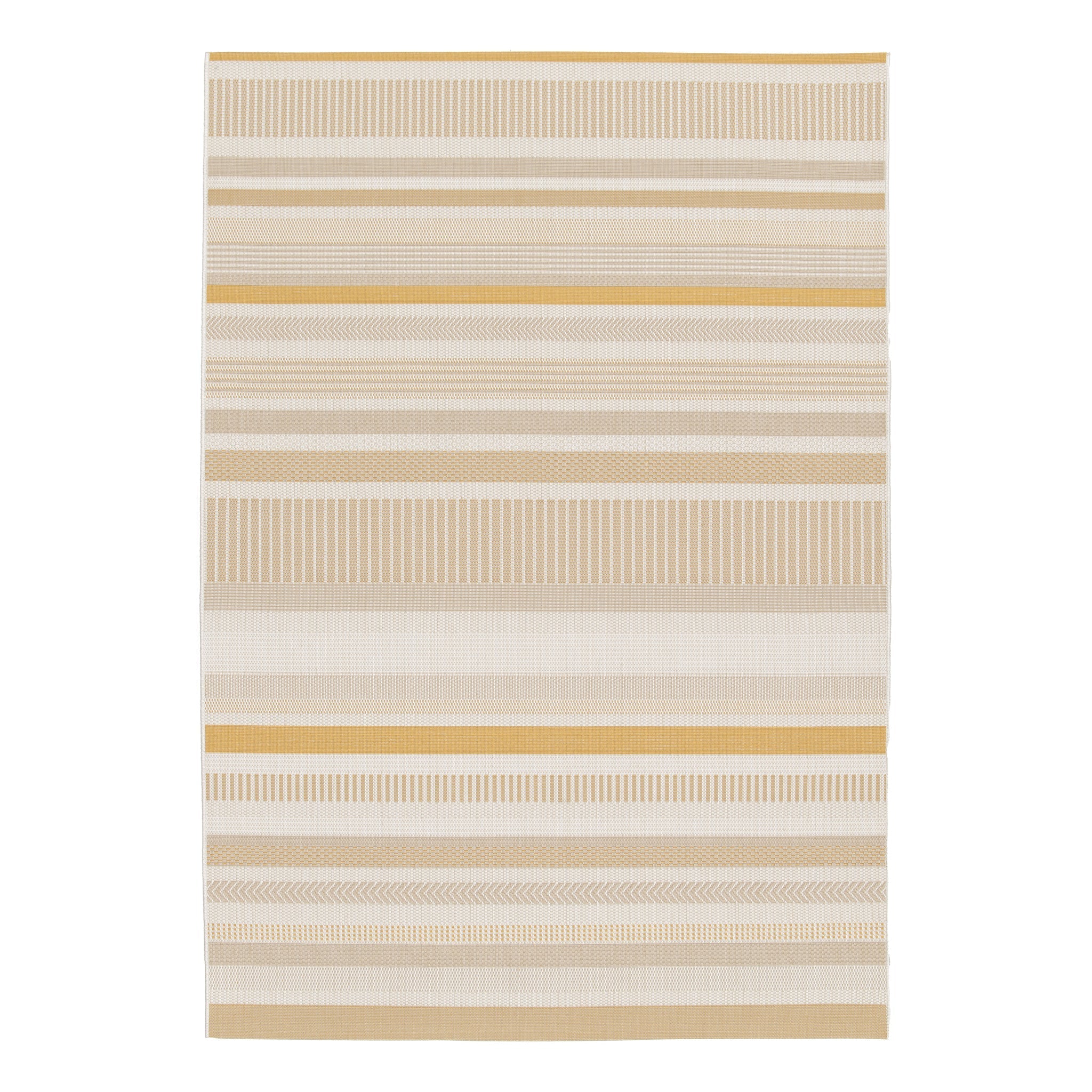 AFK Living vloerkleed Solea - voor binnen en buiten - geel - 160 x 230