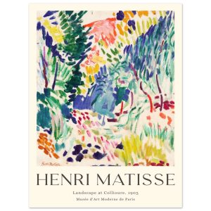 Artfulprints Poster Matisse – Landscape of Collioure 1905 – 30×40 cm – Artfulprints Poster Matisse – Landscape of Collioure 1905 – 30×40 cm –