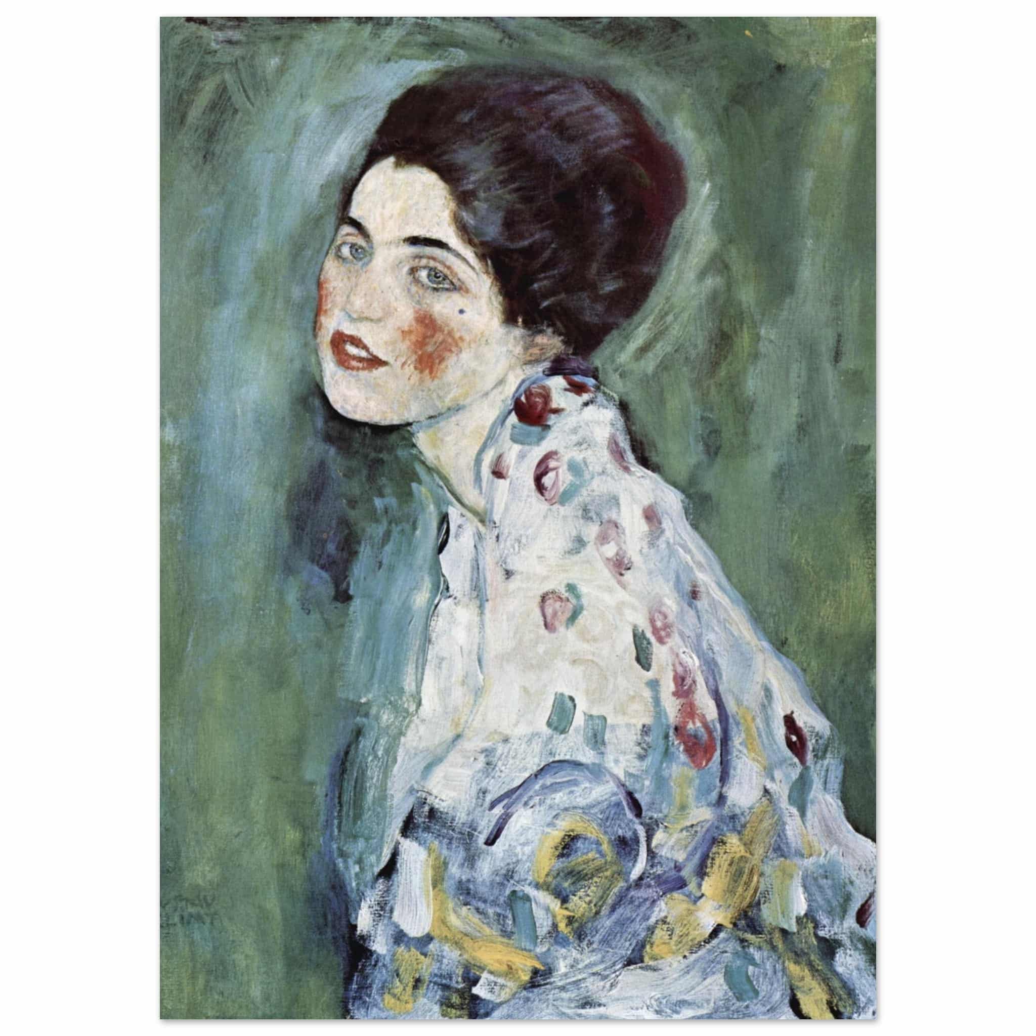 Artfulprints Poster Gustav Klimt - Portrait of a lady - 50x70 cm - Don