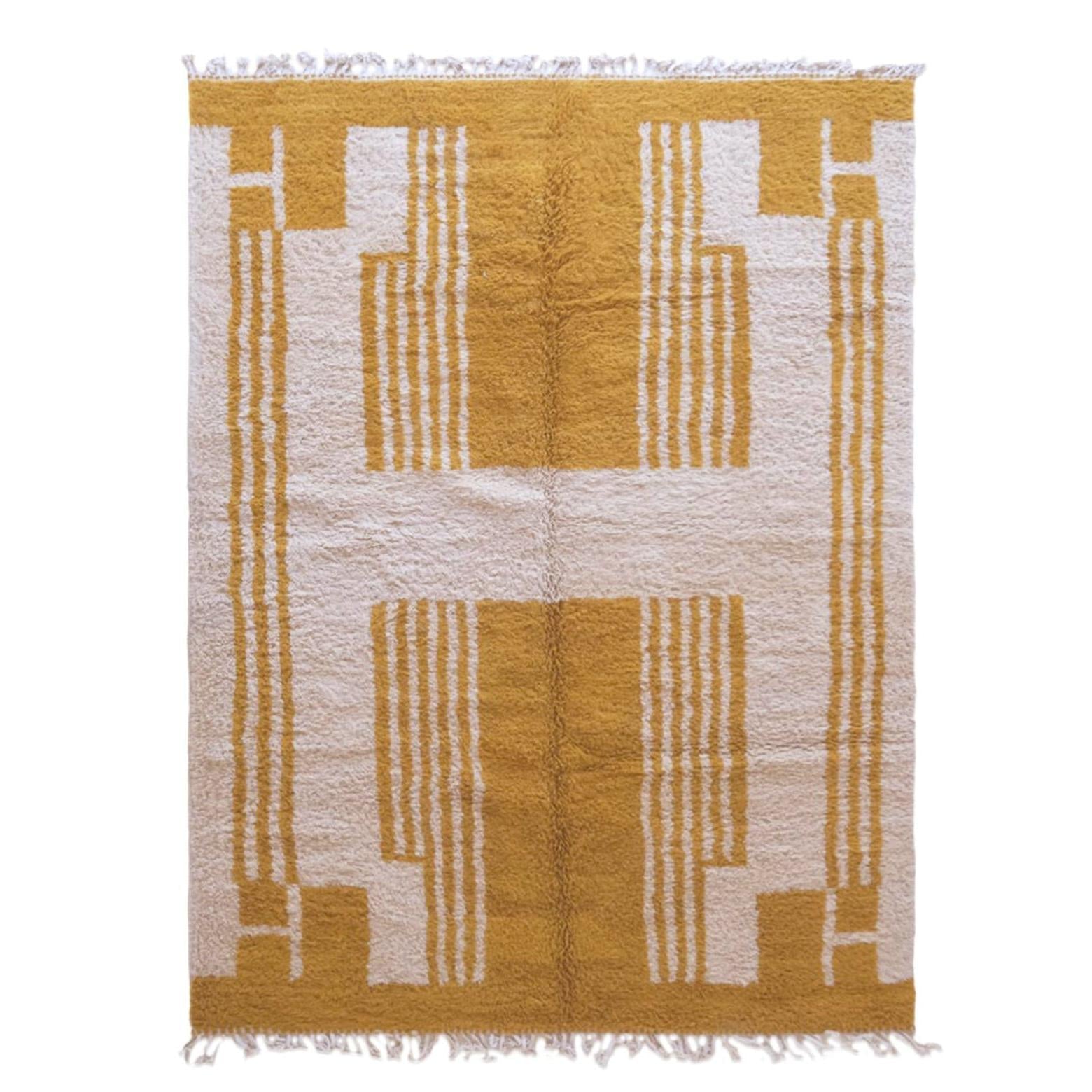 AFK Living vloerkleed Berber - handgemaakt - Wol - 245 x 346 cm