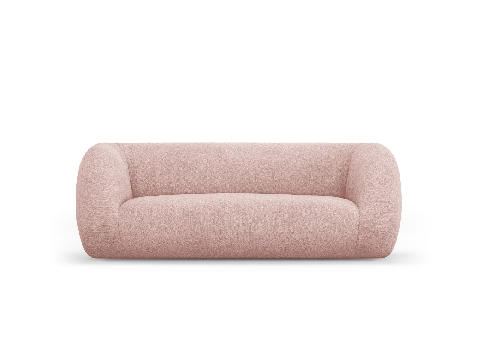 Cosmopolitan Design Bank Essen 2-zits, boucle, poederroze - 95x210x86c