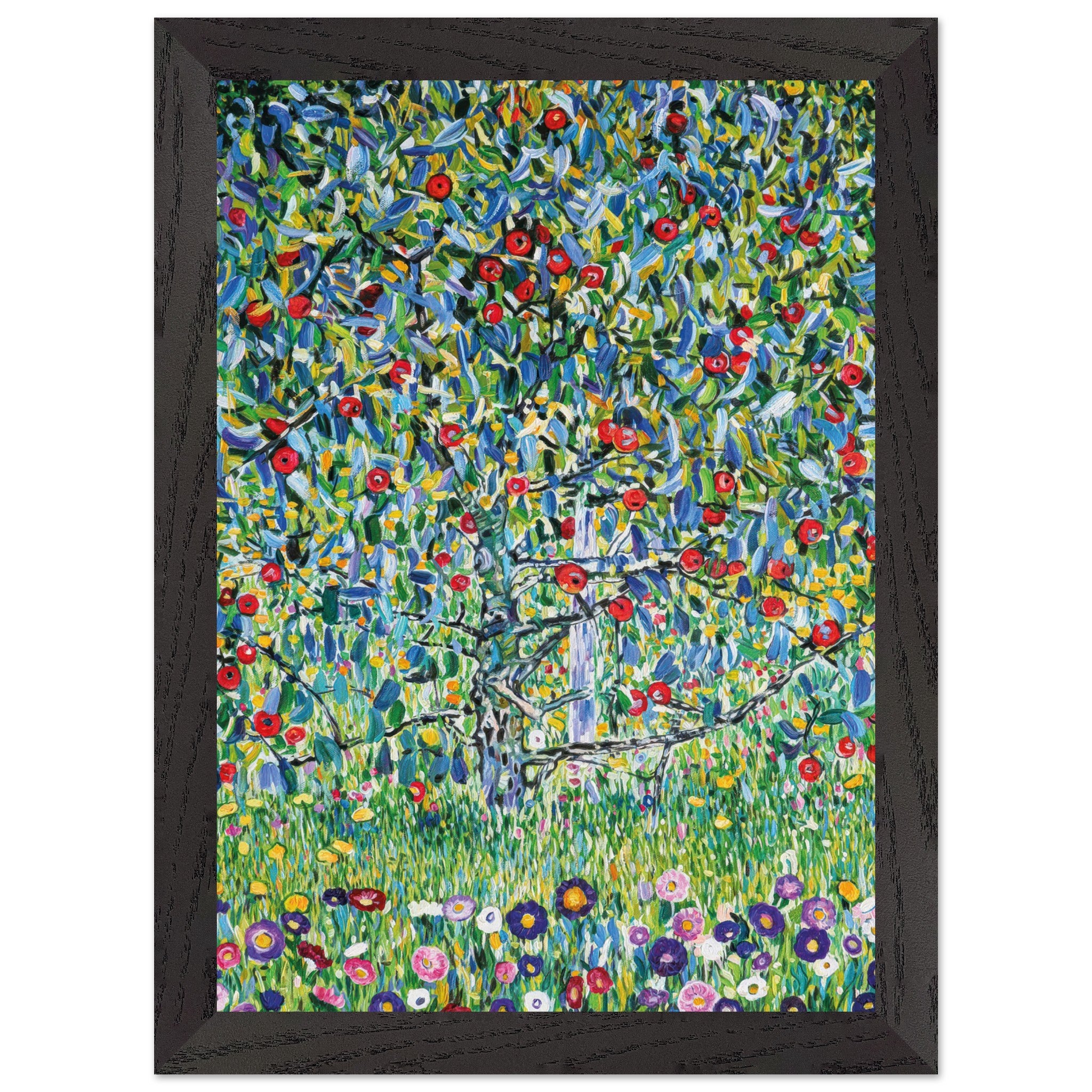 Artfulprints Poster met Lijst Gustav Klimt - Apple tree - A4 21x29.7 c