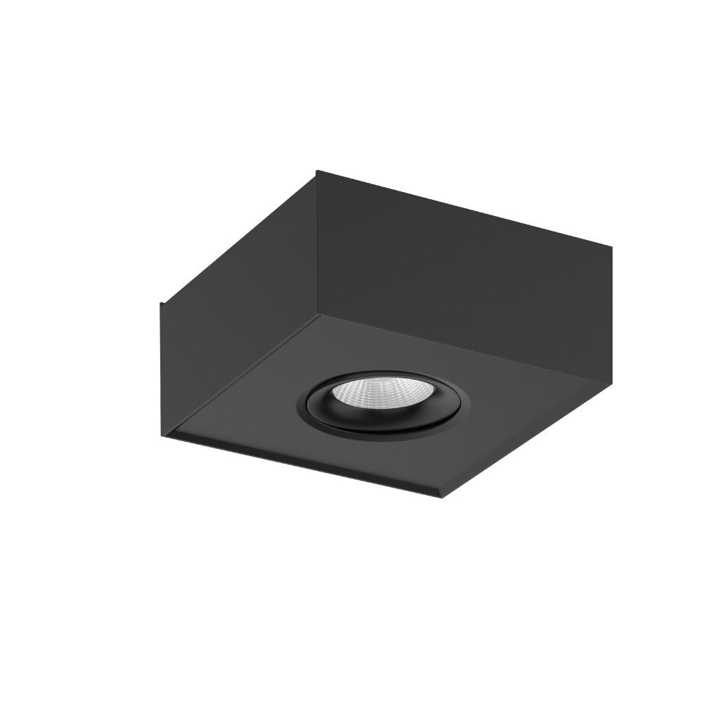 Artdelight spot Brooklyn - 1 lichts - 13.5 x 6 cm - zwart