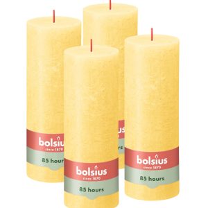 Bolsius rustieke kaarsen – geel – 19cm Bolsius rustieke kaarsen – geel – 19cm