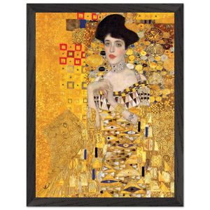 Artfulprints Poster met Lijst Gustav Klimt – Portrait of Adele Bloch-B Artfulprints Poster met Lijst Gustav Klimt – Portrait of Adele Bloch-B