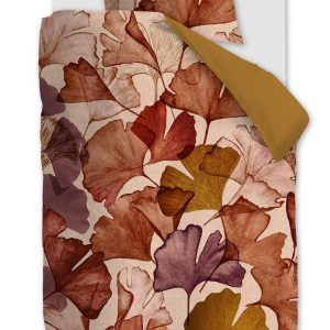 Beddinghouse dekbedovertrek Sue – 140×200/220 cm – steenrood Beddinghouse dekbedovertrek Sue – 140×200/220 cm – steenrood