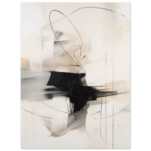 Artfulprints Abstract – Chique brush 9 poster 30×40 cm Artfulprints Abstract – Chique brush 9 poster 30×40 cm