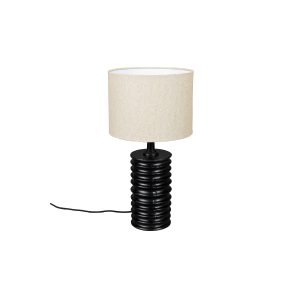 Dutchbone Yalu Tafellamp – Zwart Dutchbone Yalu Tafellamp – Zwart