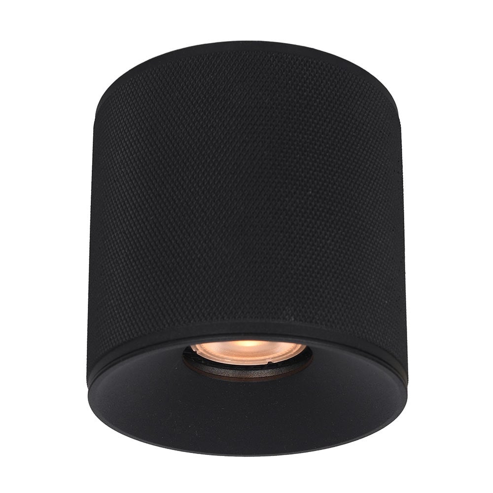 Artdelight plafondlamp Costa - 1 lichts - 10.5 x 10 cm - zwart