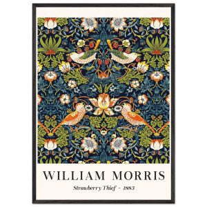 Artfulprints Poster met Lijst William Morris – Strawberry thief – 70×1 Artfulprints Poster met Lijst William Morris – Strawberry thief – 70×1