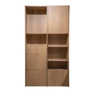 DÉJA Living Wandkast Ourense – Naturel Eiken – 120x40x200cm DÉJA Living Wandkast Ourense – Naturel Eiken – 120x40x200cm