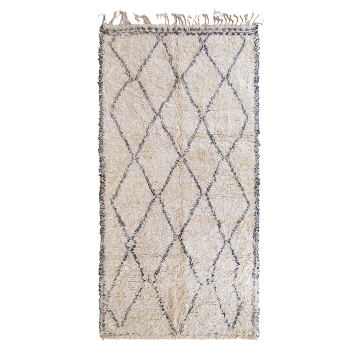 AFK Living vloerkleed Berber - handgemaakt - Wol - 340 x 170 cm