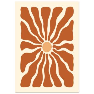 Artfulprints Boho – Ibiza sun poster 70×100 cm Artfulprints Boho – Ibiza sun poster 70×100 cm