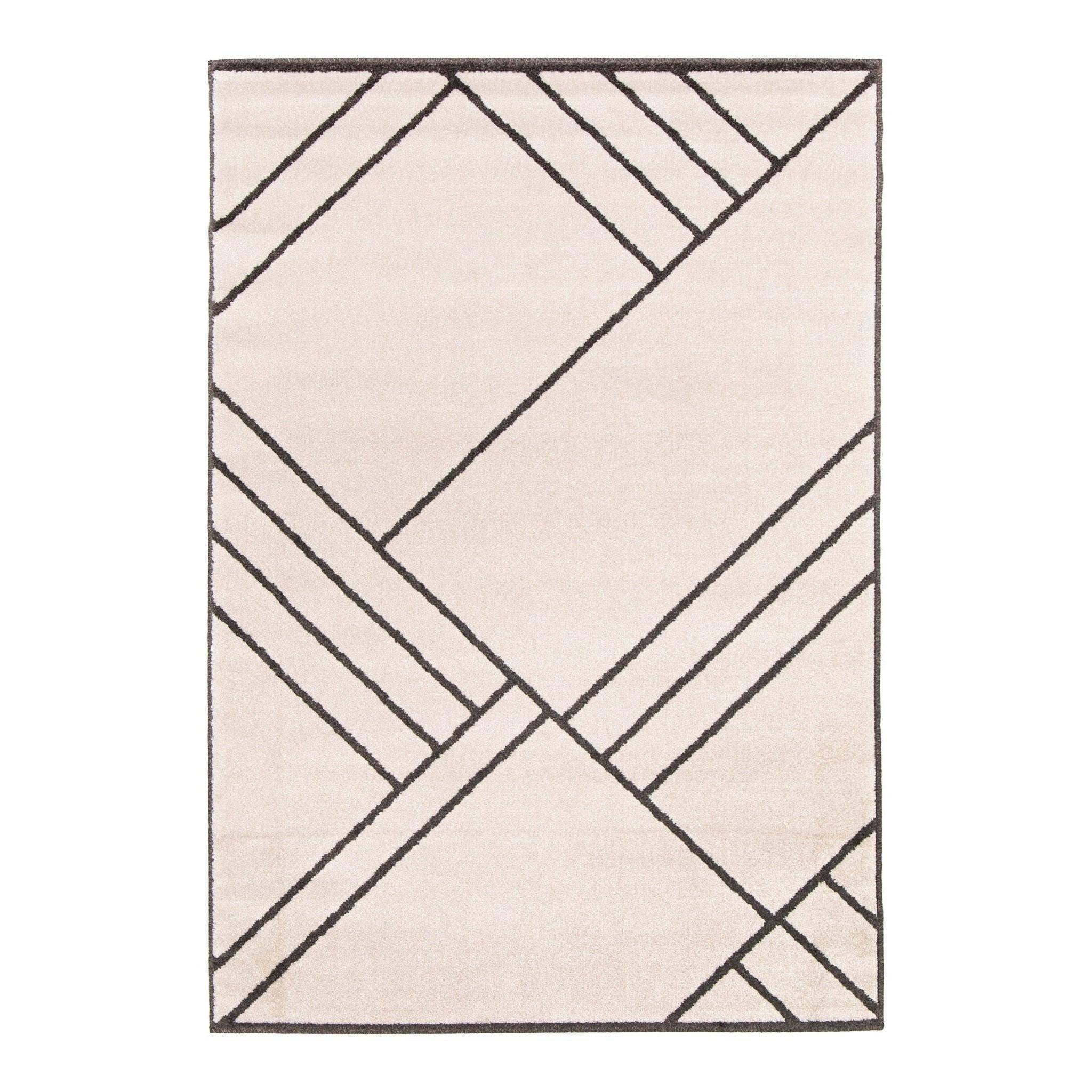 AFK Living vloerkleed Wyatt - zeer zacht - beige - 120 x 170 cm