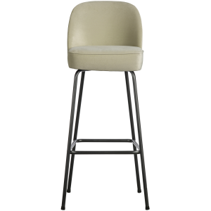 WOOOD barstoel Vogue – Velvet – Pistache – 103x50x55 WOOOD barstoel Vogue – Velvet – Pistache – 103x50x55