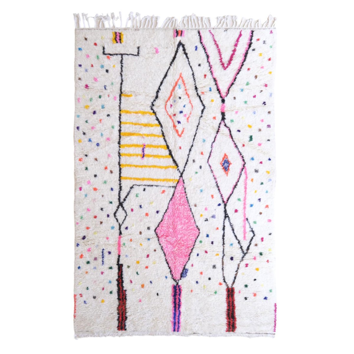 AFK Living vloerkleed Berber - handgemaakt - Wol - 300 x 190 cm