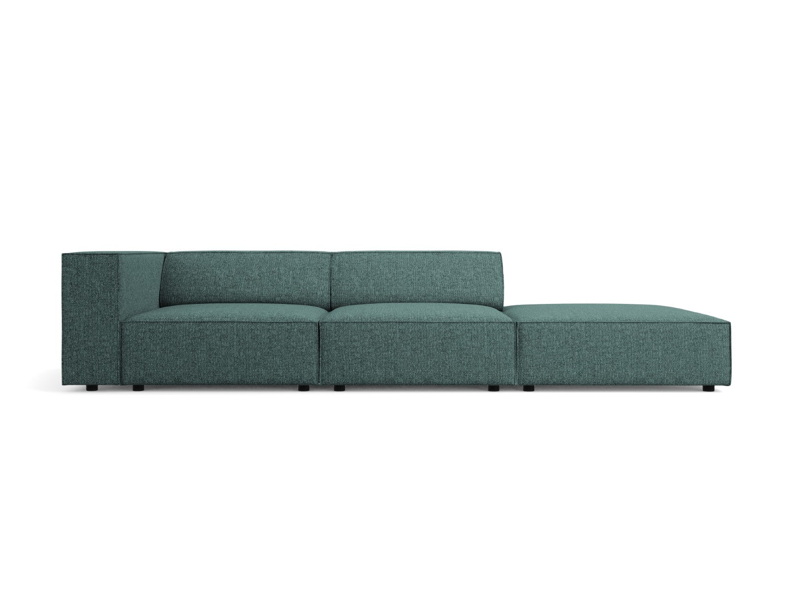 Cosmopolitan Design Rechte bank Arendal 4-zits, chenille, olie - 102x2