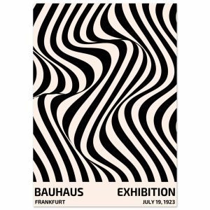 Artfulprints Poster Bauhaus – Exhibition Frankfurt – A4 21×29.7 cm – Z Artfulprints Poster Bauhaus – Exhibition Frankfurt – A4 21×29.7 cm – Z