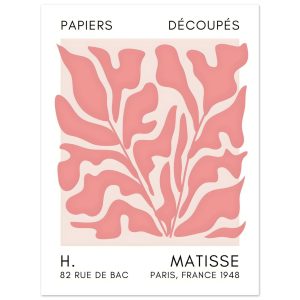 Artfulprints Poster Matisse – Seabed shapes taupe – 30×40 cm – Taupe Artfulprints Poster Matisse – Seabed shapes taupe – 30×40 cm – Taupe
