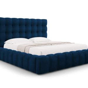 Cosmopolitan Design Opbergbed met hoofdeinde Bali 160x200cm, flueel, k Cosmopolitan Design Opbergbed met hoofdeinde Bali 160x200cm, flueel, k