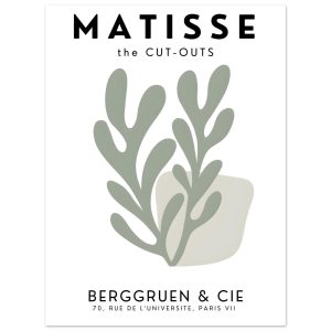 Artfulprints Poster Matisse – Whispers of a flower – 30×40 cm – Grijs Artfulprints Poster Matisse – Whispers of a flower – 30×40 cm – Grijs
