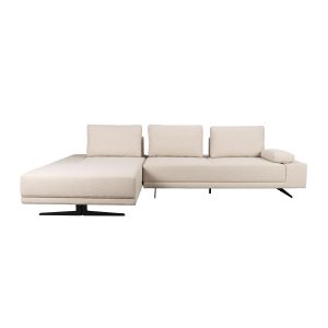 Dutchbone Shelly 3-zitsbank Links Chaise Longue Off-White – Wit