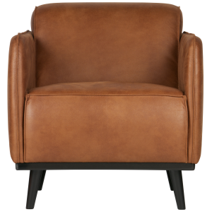 WOOOD fauteuil Statement – Polyester – Cognac – 77x72x93