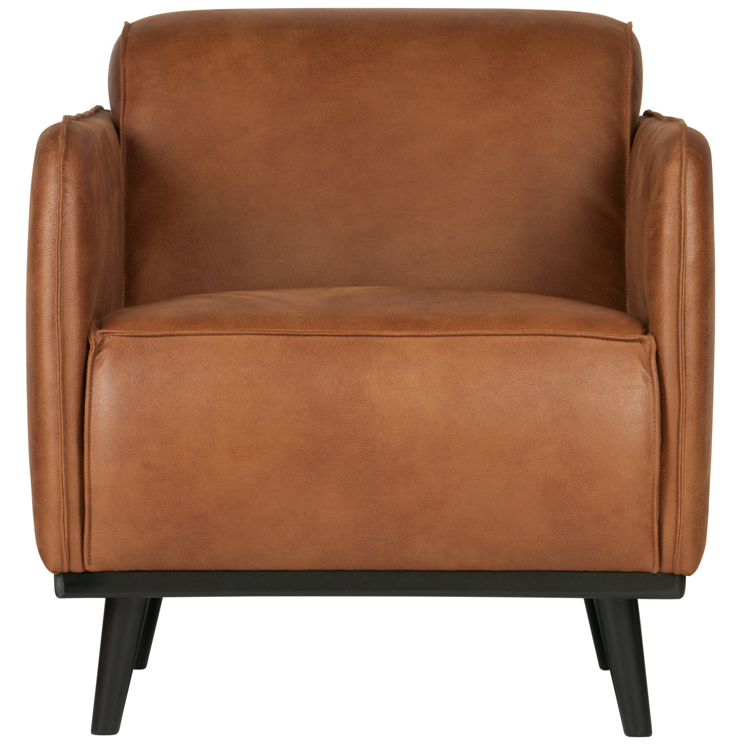 WOOOD fauteuil Statement - Polyester - Cognac - 77x72x93