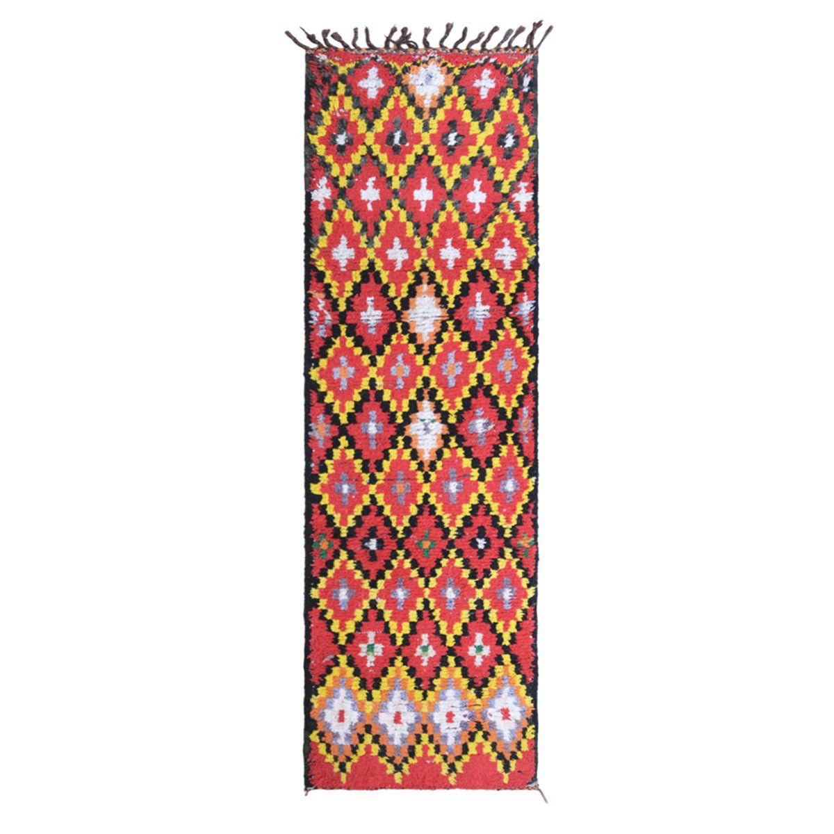 AFK Living vloerkleed Berber - handgemaakt - Wol- en katoenmix - 90 x