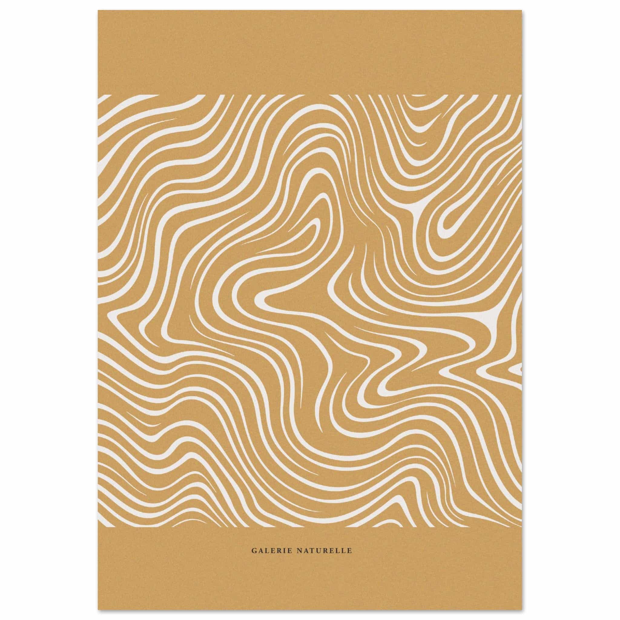 Artfulprints Abstract - Galerie naturelle poster A4 21x29.7 cm