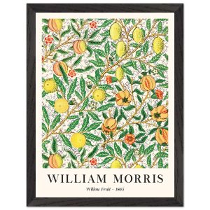 Artfulprints Poster met Lijst William Morris – Willow fruit – 30×40 cm Artfulprints Poster met Lijst William Morris – Willow fruit – 30×40 cm