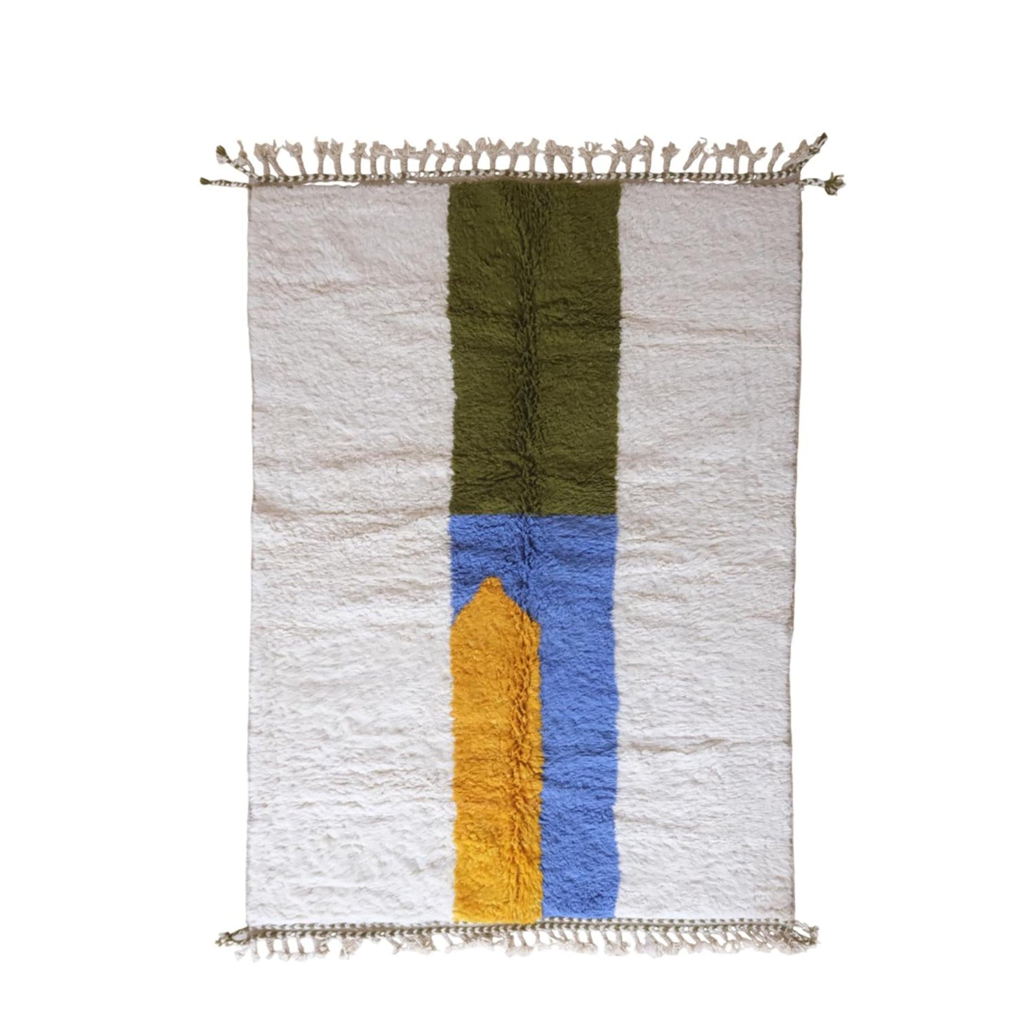 AFK Living vloerkleed Berber - handgemaakt - Wol - 176 x 245 cm