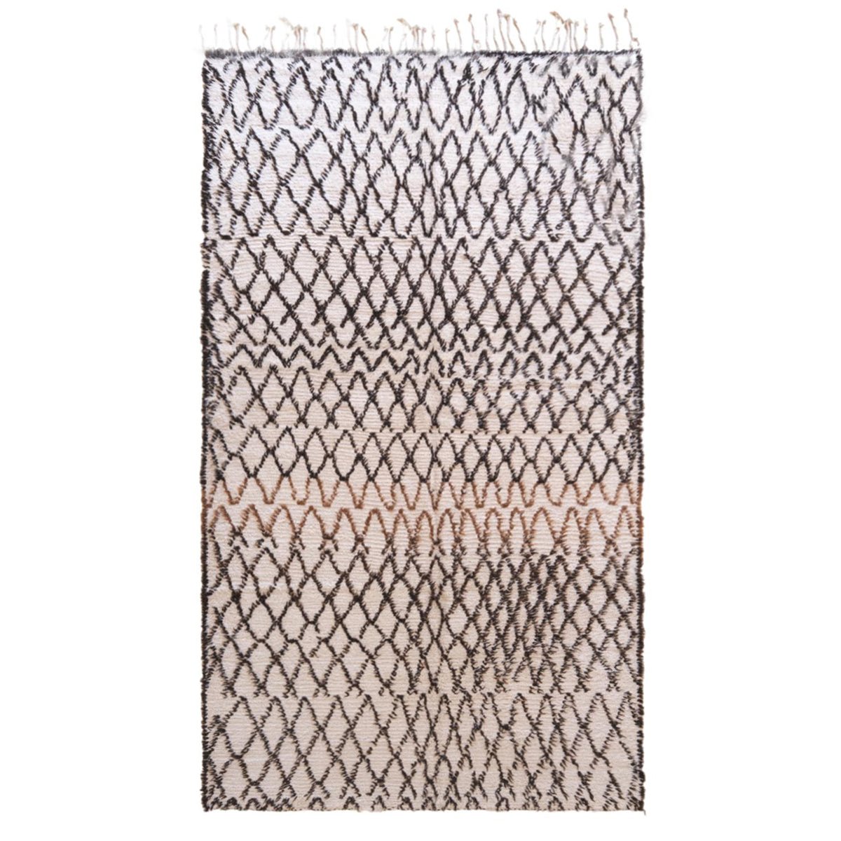 AFK Living vloerkleed Berber - handgemaakt - Wol - 320 x 181 cm