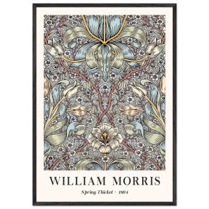 Artfulprints Poster met Lijst William Morris – Spring thicket 1884 – 7 Artfulprints Poster met Lijst William Morris – Spring thicket 1884 – 7
