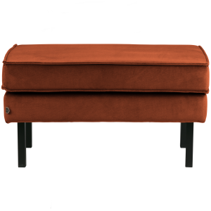 WOOOD hocker op poten Rodeo – Velvet – Roest – 45x84x54 WOOOD hocker op poten Rodeo – Velvet – Roest – 45x84x54