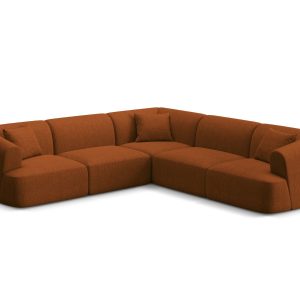 Cosmopolitan Design Symmetrische modulaire hoekbank Campi 6-zits, stru Cosmopolitan Design Symmetrische modulaire hoekbank Campi 6-zits, stru