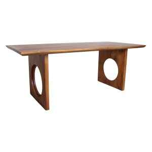 Bullnose Chamfered Loop mangohouten eettafel – 180 cm Bullnose Chamfered Loop mangohouten eettafel – 180 cm