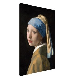 Artfulprints Canvas Johannes Vermeer – Meisje met de parel canvas – 60 Artfulprints Canvas Johannes Vermeer – Meisje met de parel canvas – 60