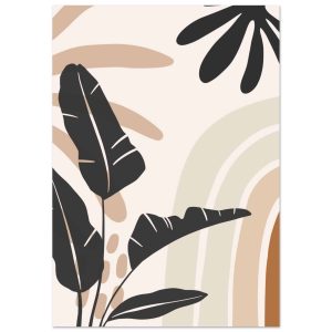 Artfulprints Poster Boho – Jungle motion – A4 21×29.7 cm – beige Artfulprints Poster Boho – Jungle motion – A4 21×29.7 cm – beige