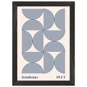Artfulprints Poster met Lijst Bauhaus – Twisted arches 1923 – A4 21×29 Artfulprints Poster met Lijst Bauhaus – Twisted arches 1923 – A4 21×29