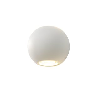 Artdelight wandlamp Denver – 2 lichts – 8.8 x 10 cm – wit Artdelight wandlamp Denver – 2 lichts – 8.8 x 10 cm – wit