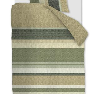 Beddinghouse dekbedovertrek Jorren – 140×200/220 cm – olijfgroen Beddinghouse dekbedovertrek Jorren – 140×200/220 cm – olijfgroen