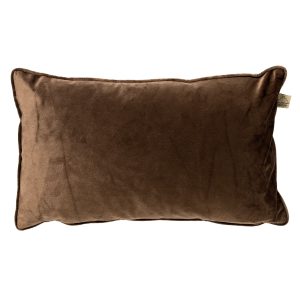 FINN – sierkussen 30×50 cm – fluweel – lendekussen – Chocolate Martini
